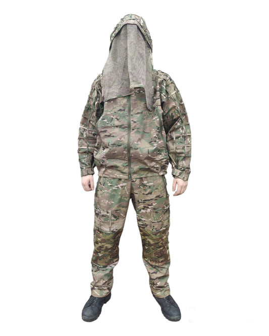 Multicam sniper saboteur camouflage suit with night vision protection