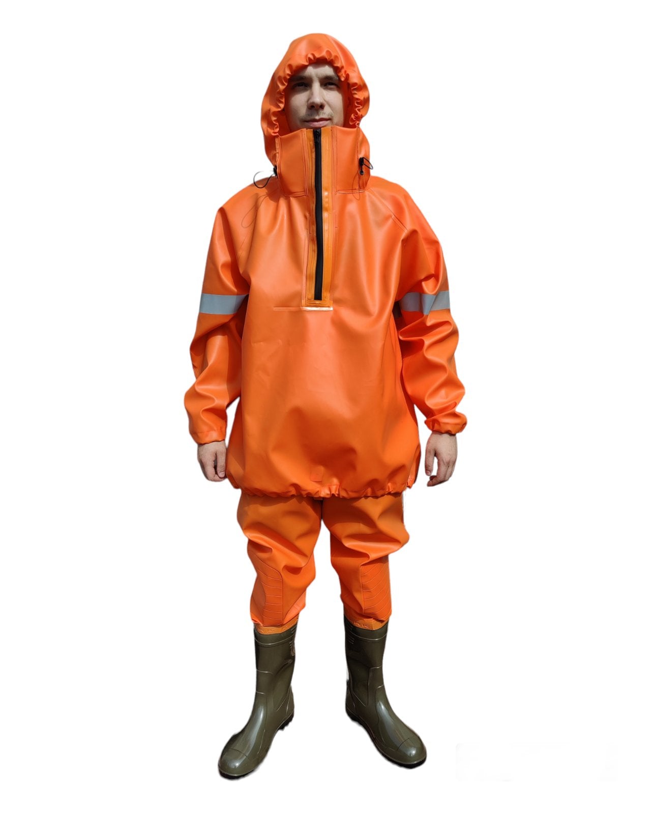 The suit is chemical resistant