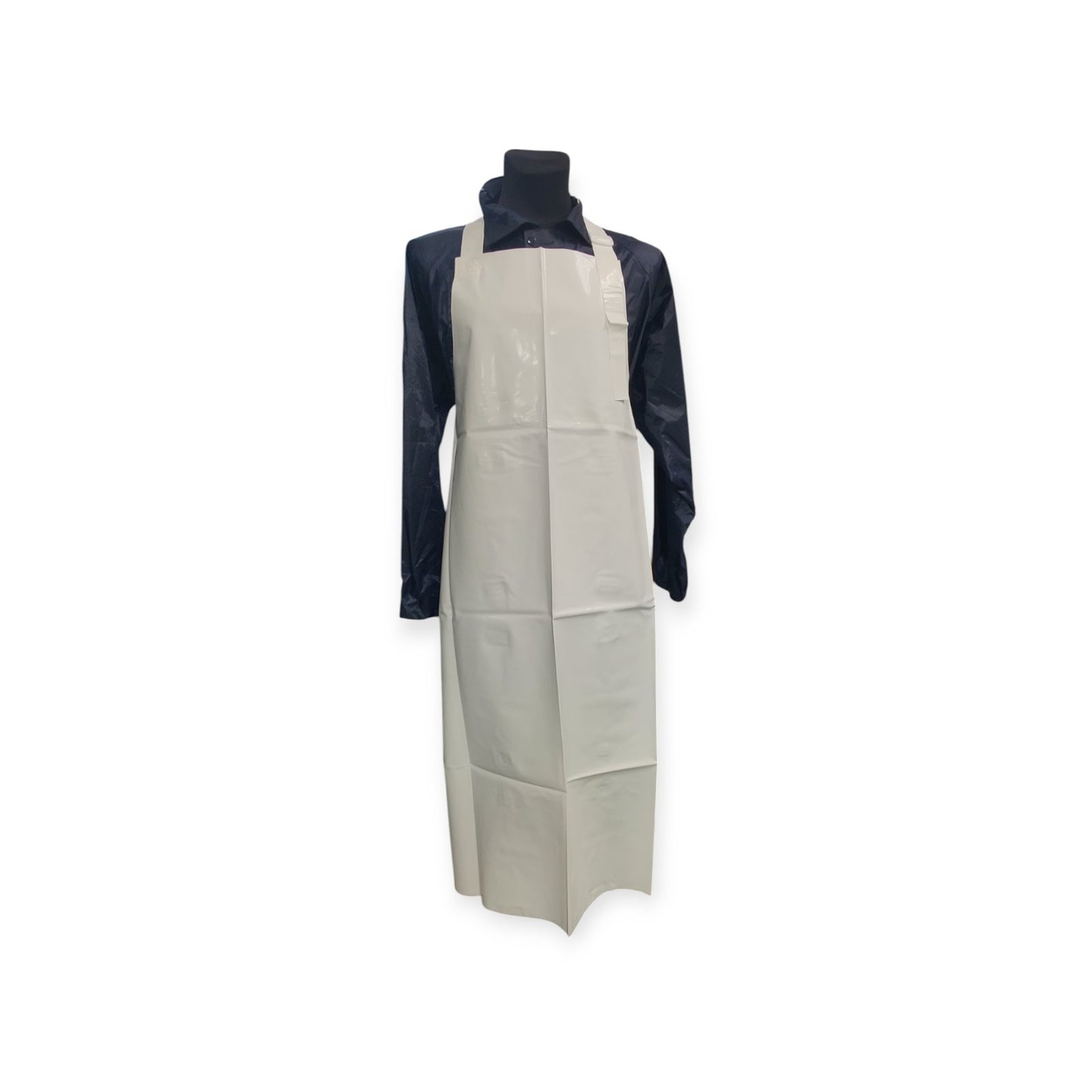 Chemically protective polyurethane apron